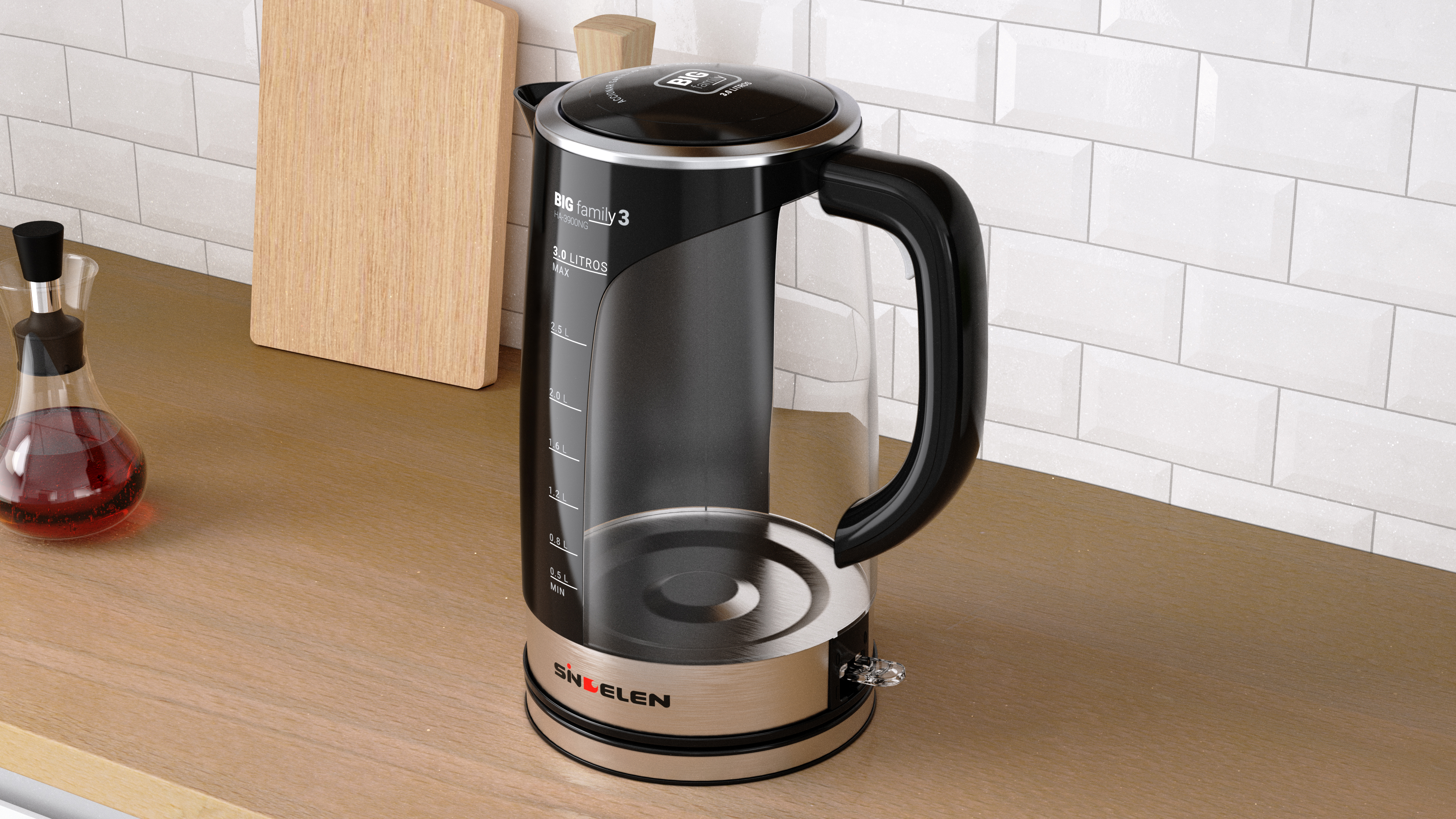 HERVIDOR BIGFAMILY HA-3900NG - 6