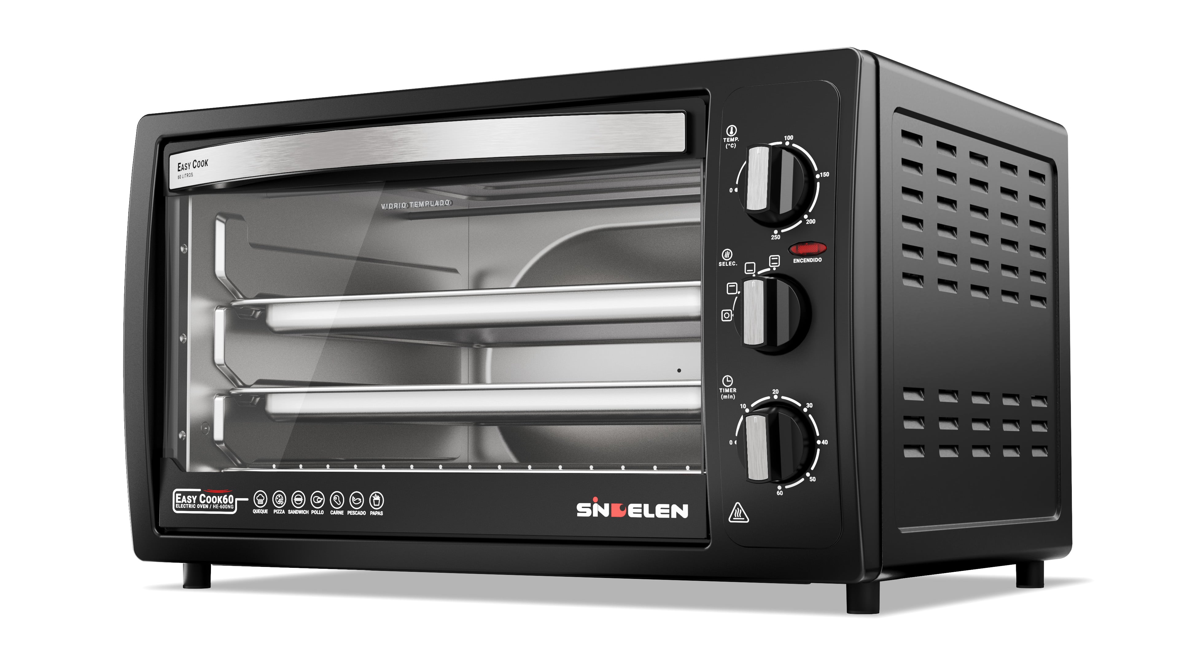 HORNO ELÉCTRICO HE-600NG • EASY COOK 60N - 1