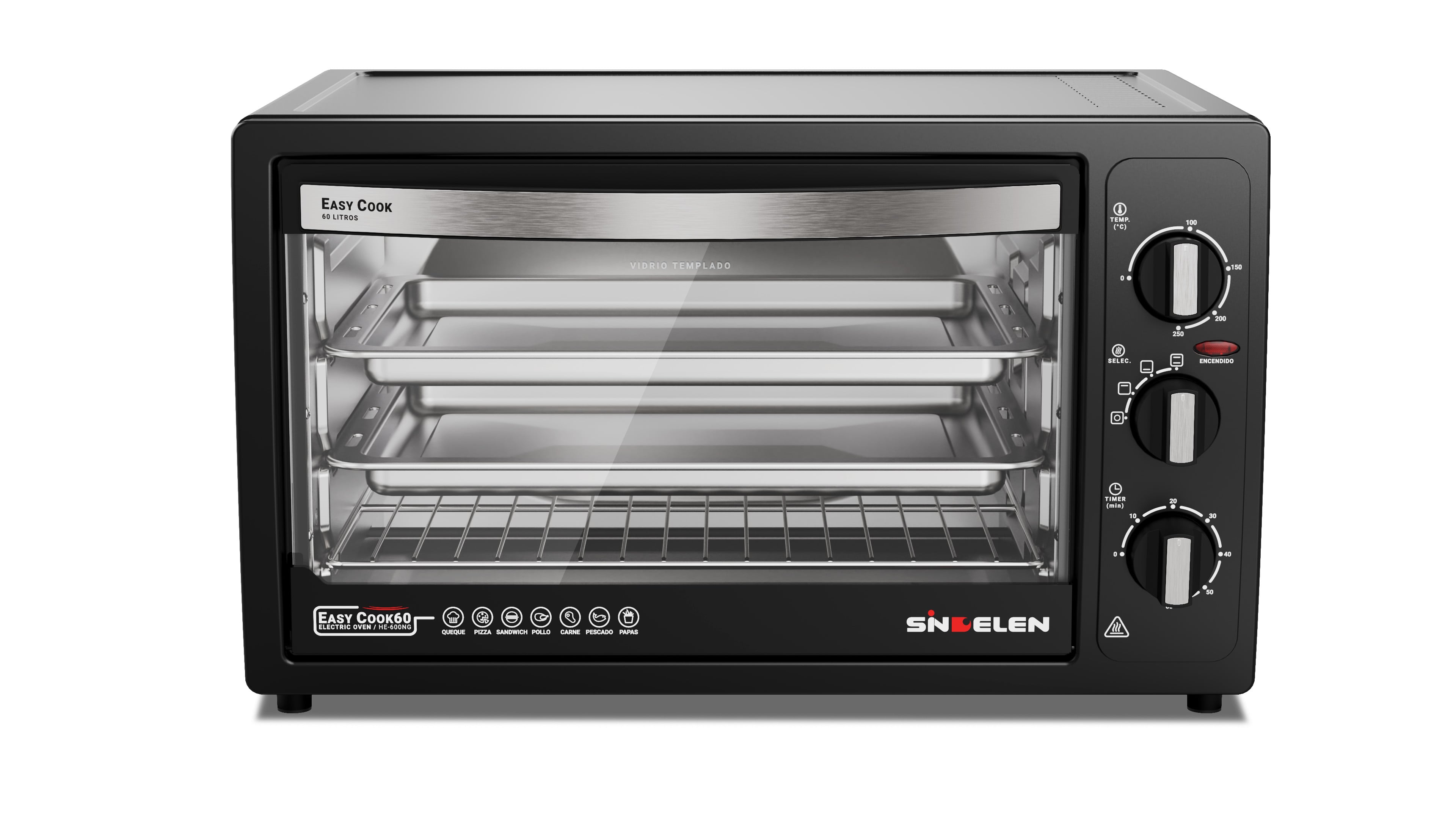 HORNO ELÉCTRICO HE-600NG • EASY COOK 60N - 3