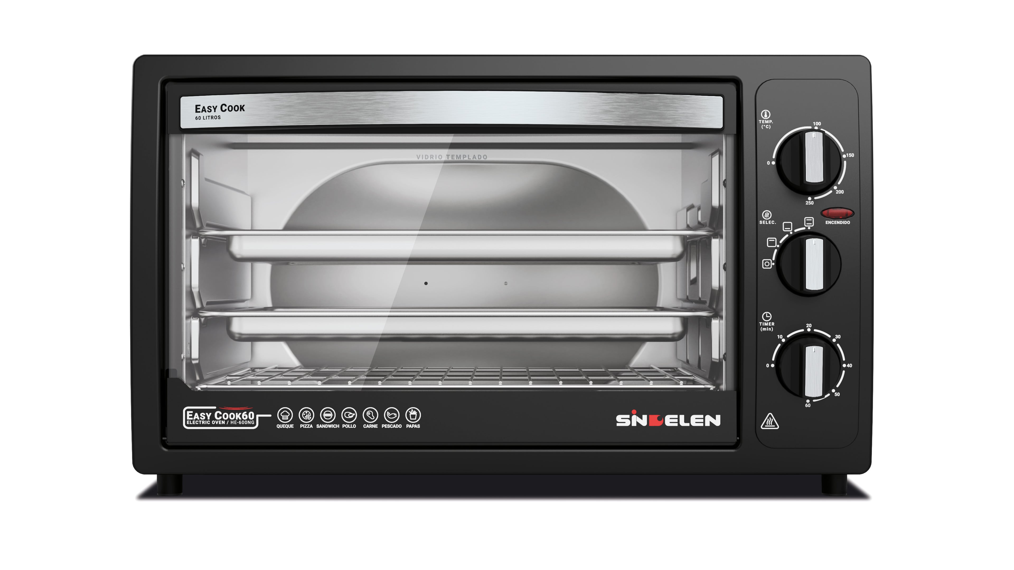 HORNO ELÉCTRICO HE-600NG • EASY COOK 60N - 7