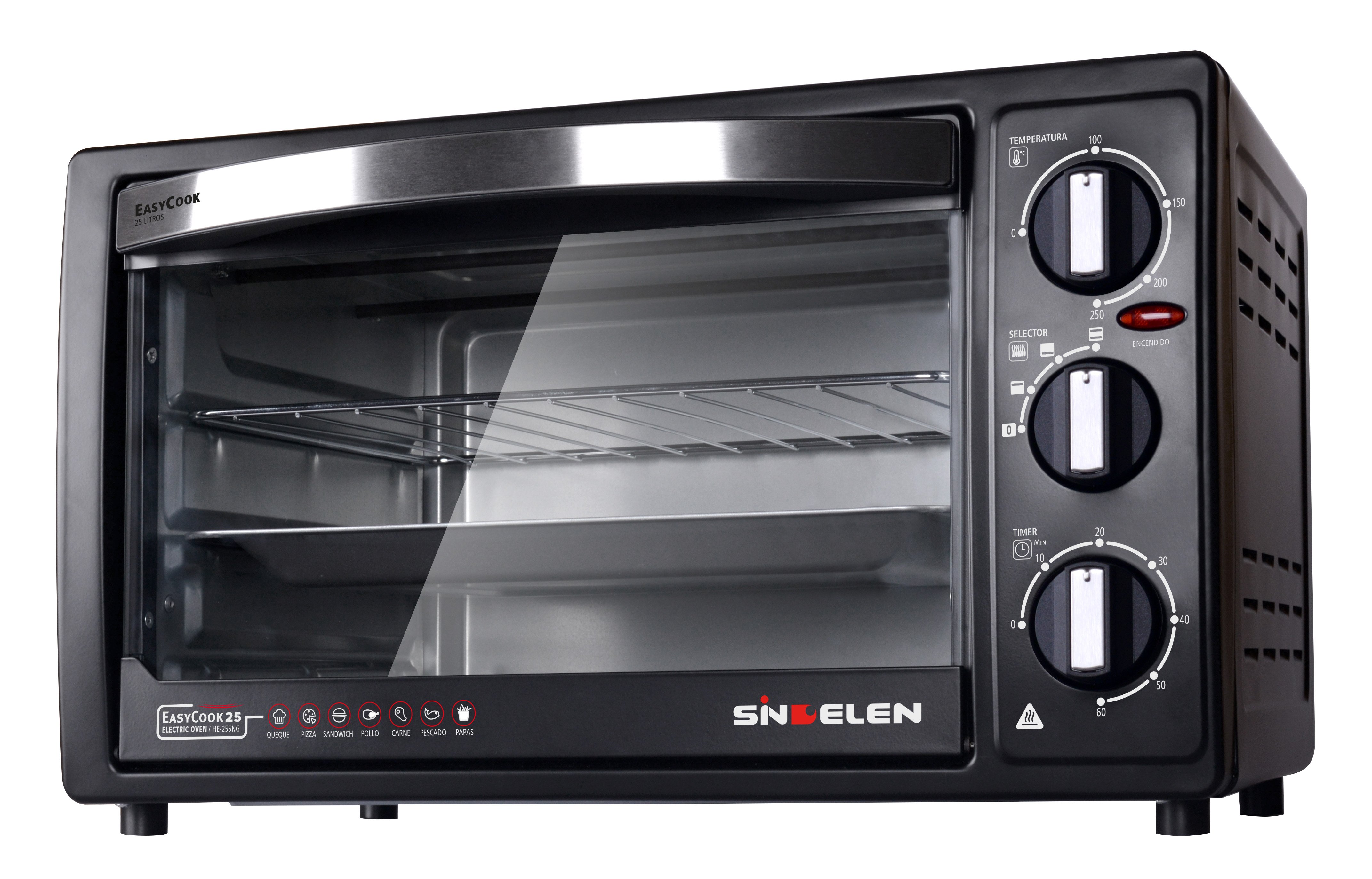 HORNO ELÉCTRICO HE-255NG • EASY COOK 25 - 1