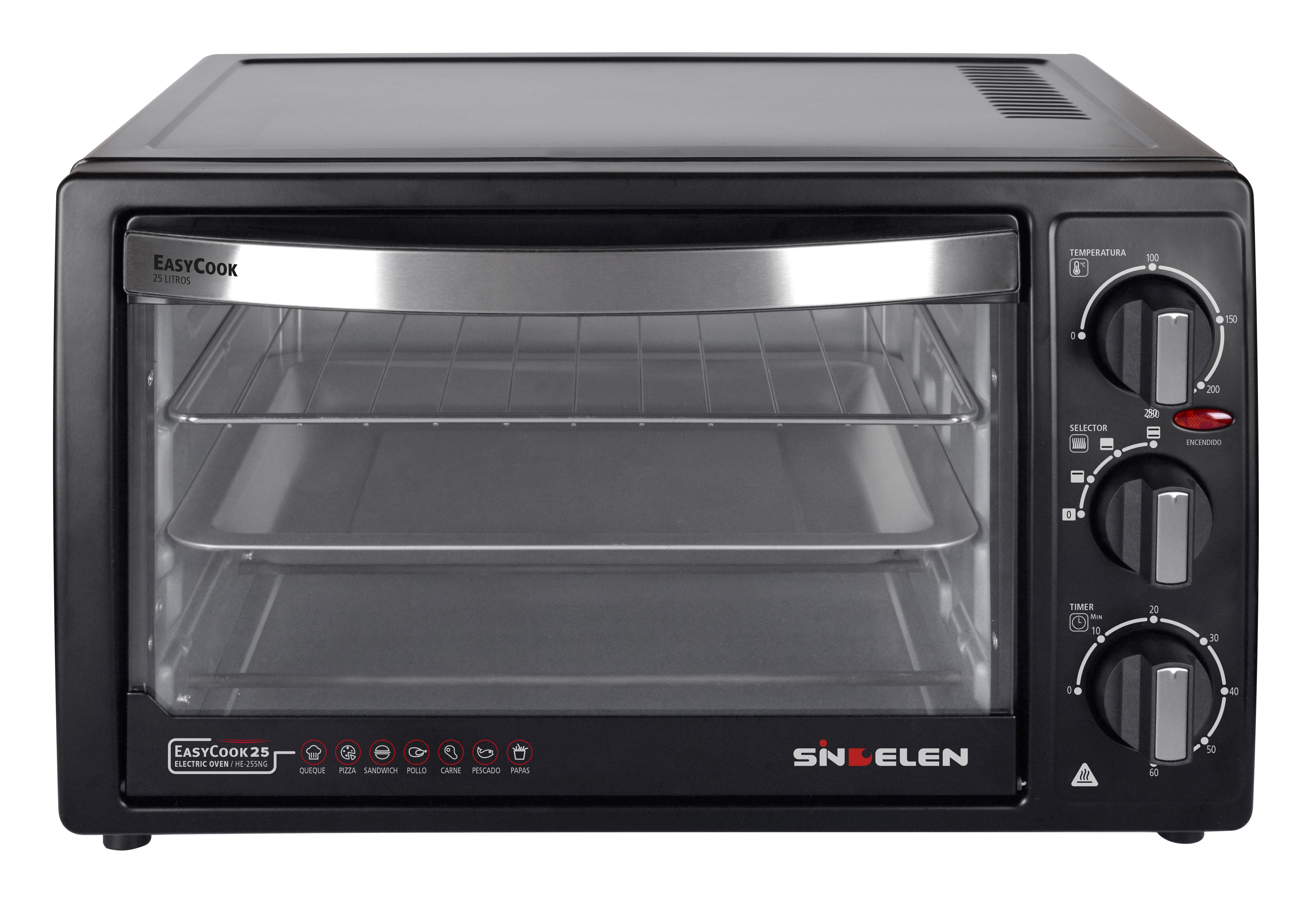 HORNO ELÉCTRICO HE-255NG • EASY COOK 25 - 4