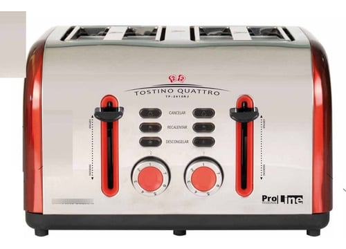 TOSTADOR DE PAN  SINDELEN   TP-2410RJ 4 PANES - 4