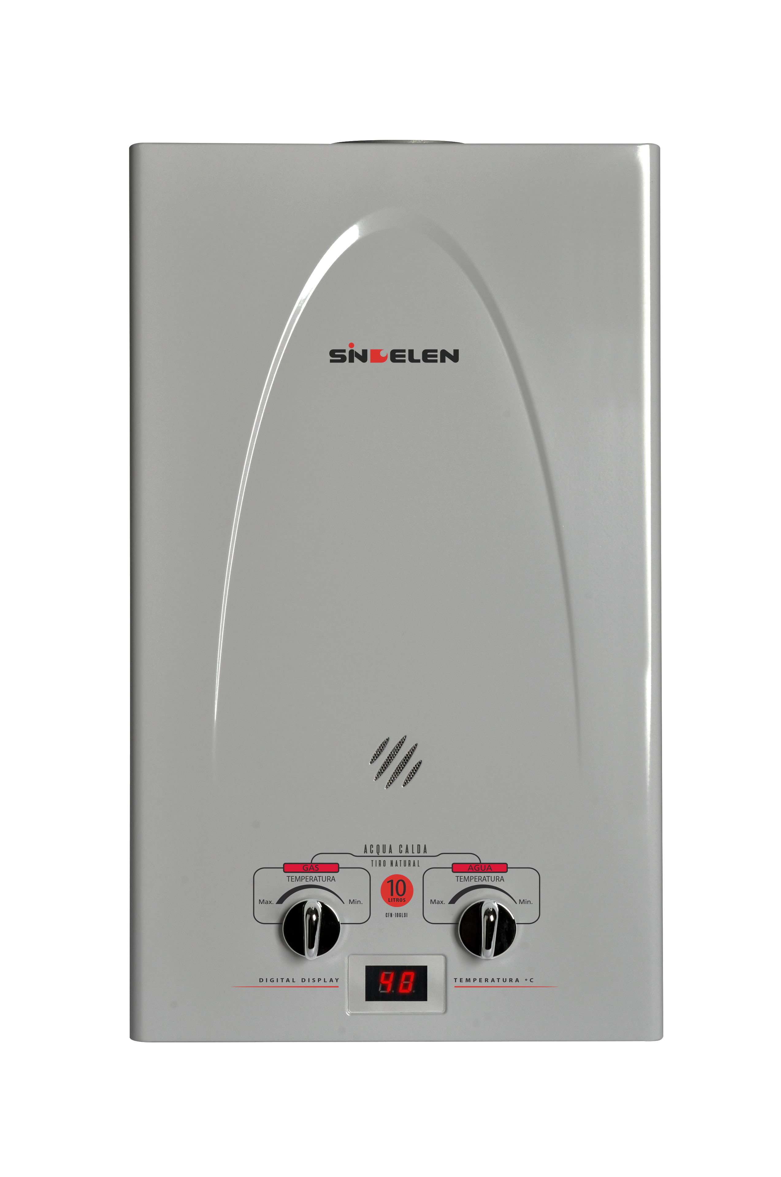 CALEFONT 13 LITROS GAS LICUADO TIRO NATURAL CFN-13GLSI - 1