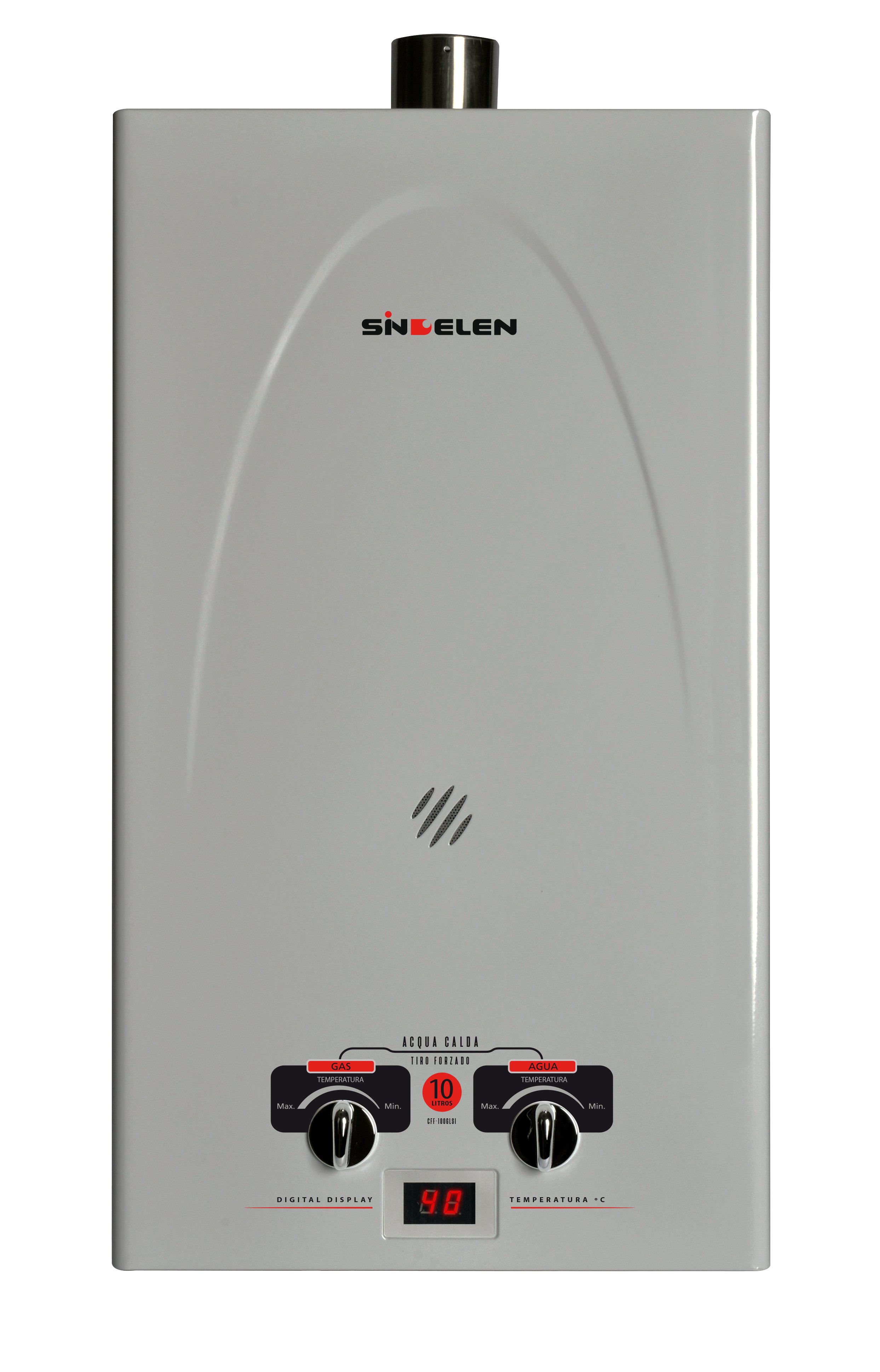 CALEFONT 10 LITROS GAS LICUADO TIRO FORZADO CFF-100GLSI