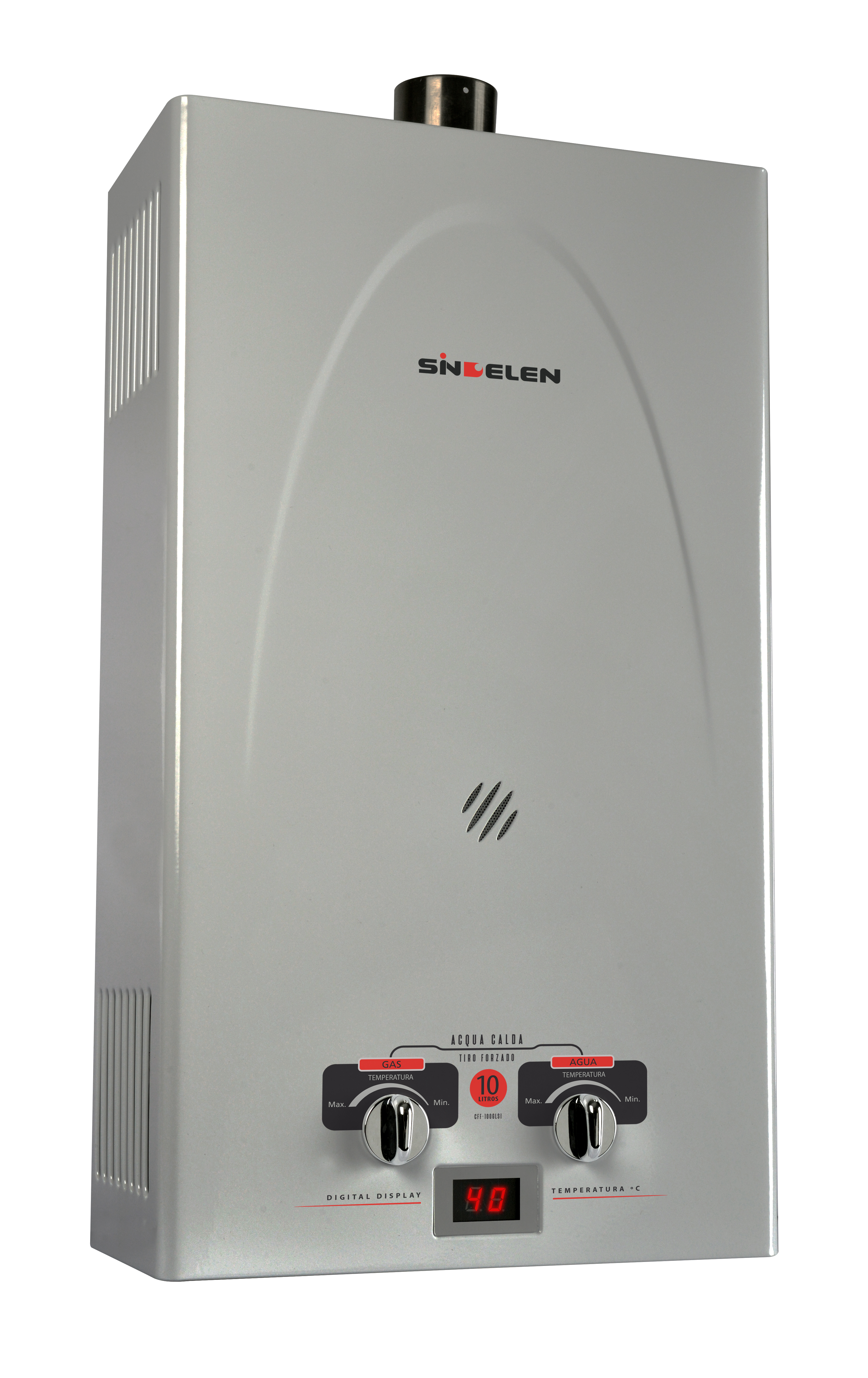 CALEFONT 10 LITROS GAS LICUADO TIRO FORZADO CFF-100GLSI - 4