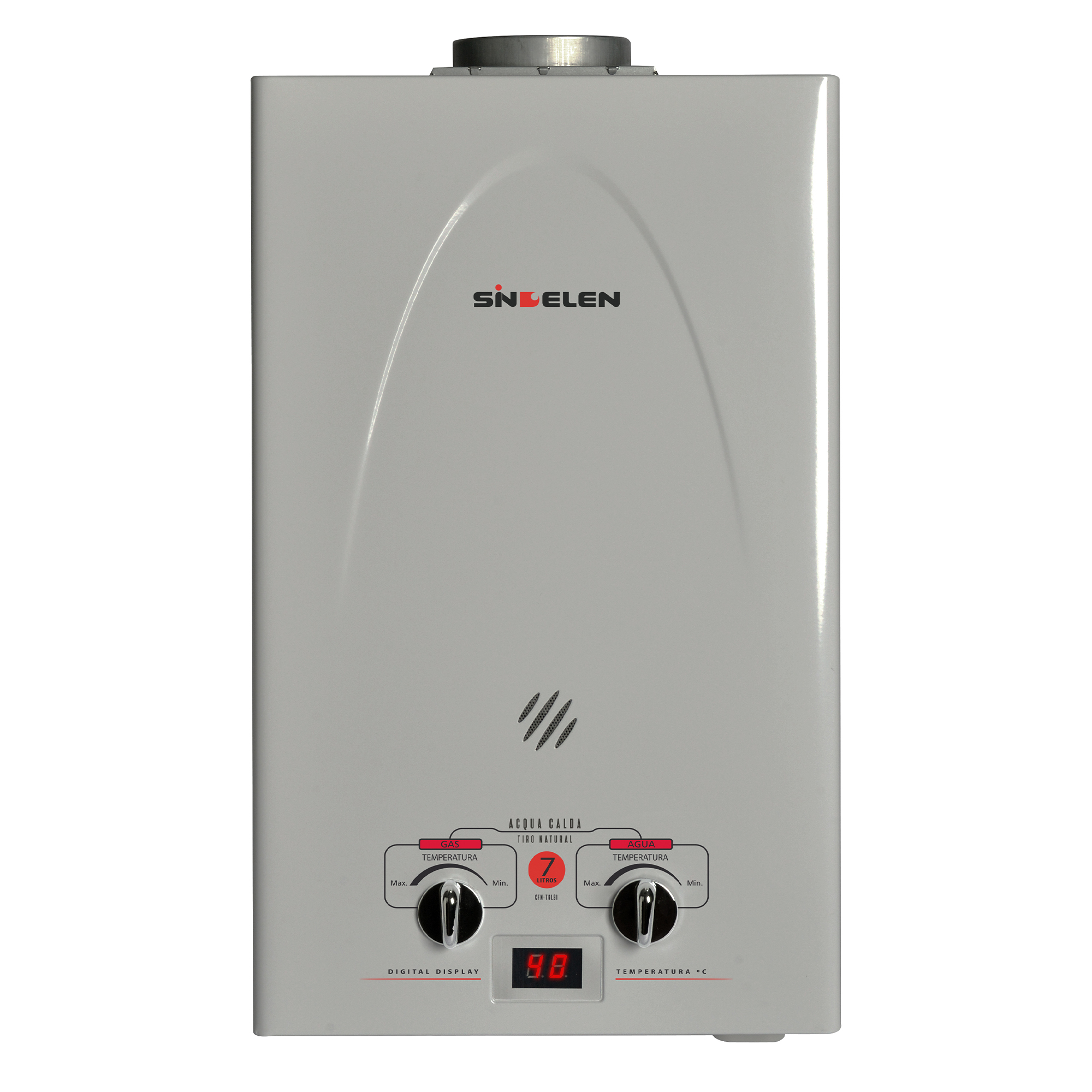CALEFONT 7 LITROS GAS LICUADO TIRO NATURAL CFN-7GLSI - 1