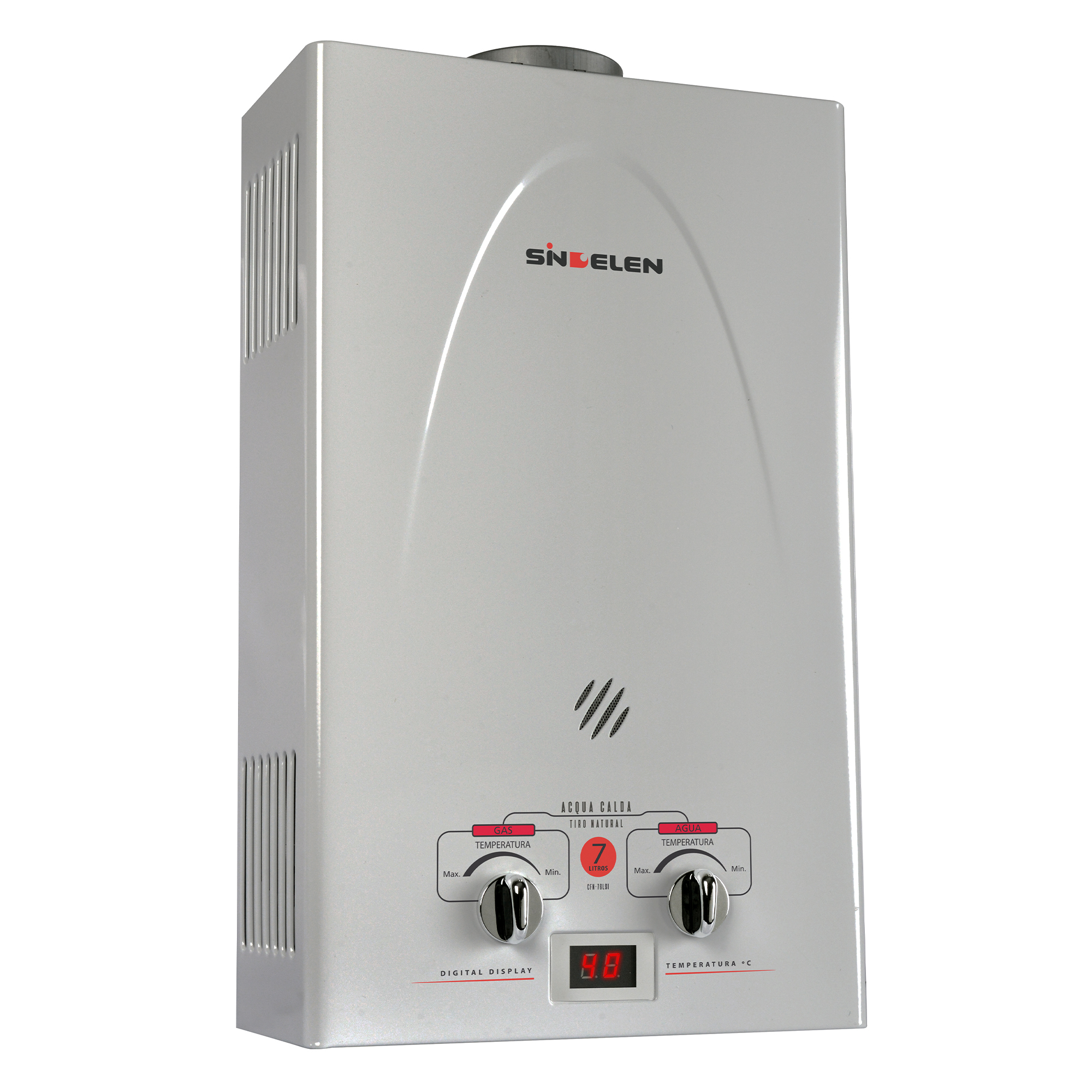 CALEFONT 7 LITROS GAS LICUADO TIRO NATURAL CFN-7GLSI - 4