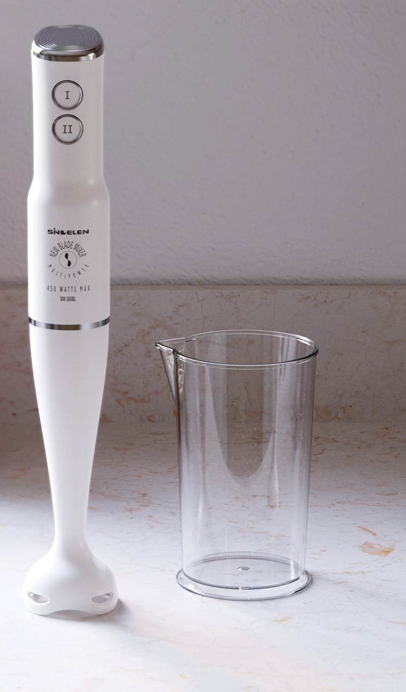 BATIDORA DE INMERSIÓN SINDELEN BM-500BL - 2