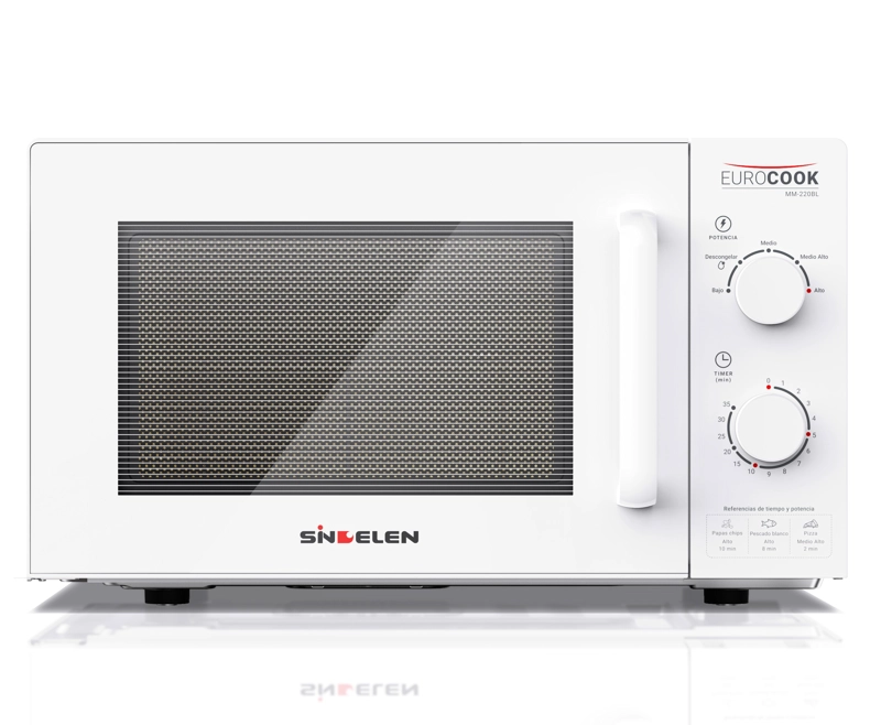 MICROONDAS EUROCOOK BLANCO MM-220BL - 6