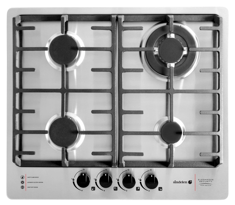 ENCIMERA GAS SINDELEN CEG-4670IN 4 QUEMADORES