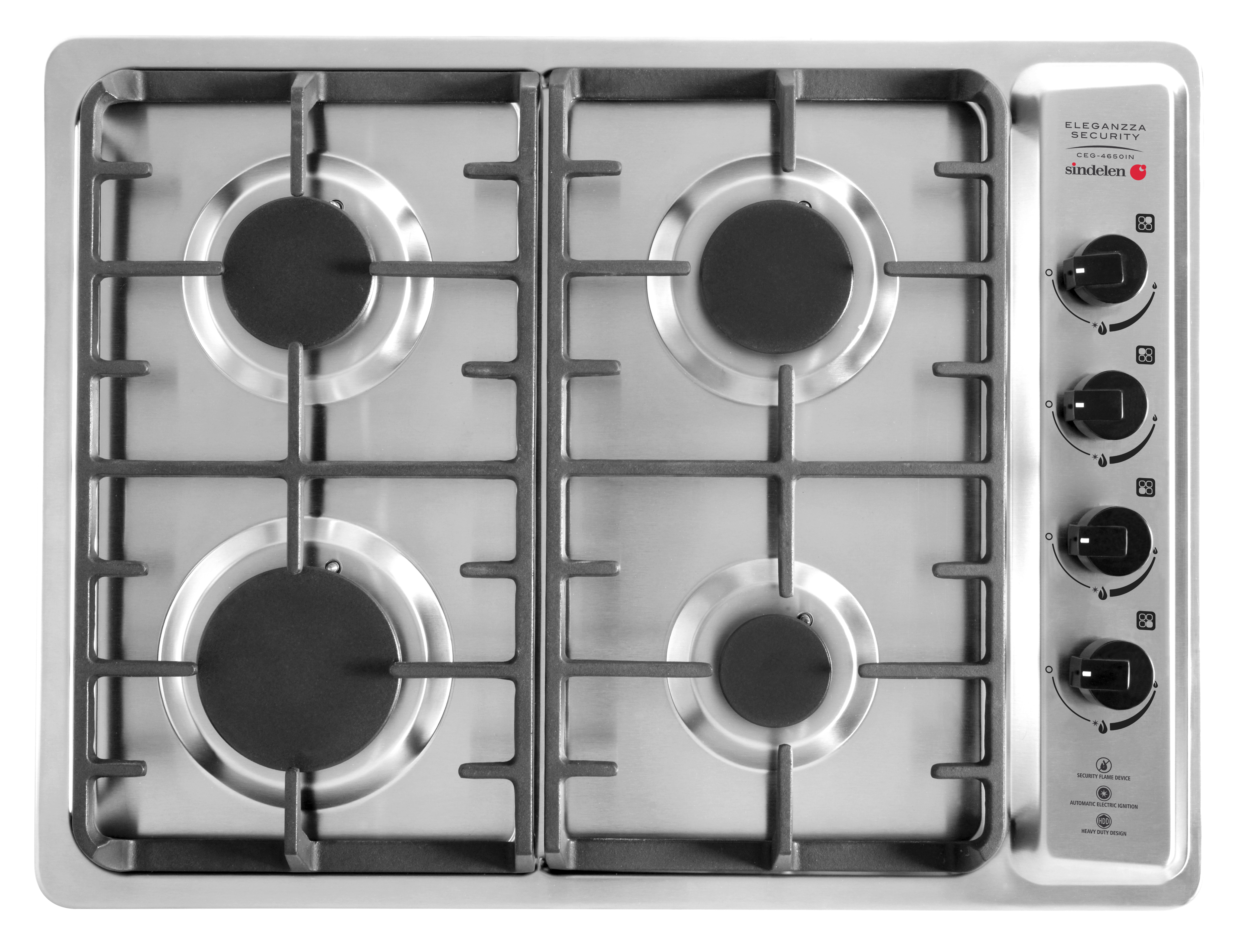 ENCIMERA GAS SINDELEN CEG-4650IN 4 QUEMADORES - 1