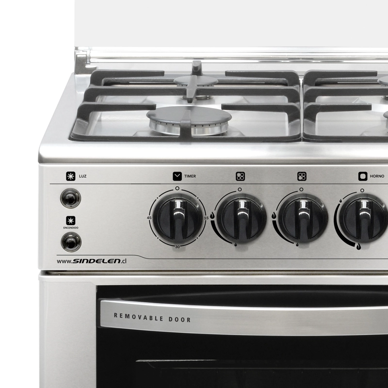 COCINA GAS 4 QUEMADORES SINDELEN NOVA VITA CH-6700IN - 4