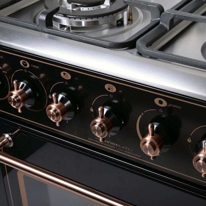 COCINA GAS 4 QUEMADORES SINDELEN NOVA VITA CH-6850RD - 4