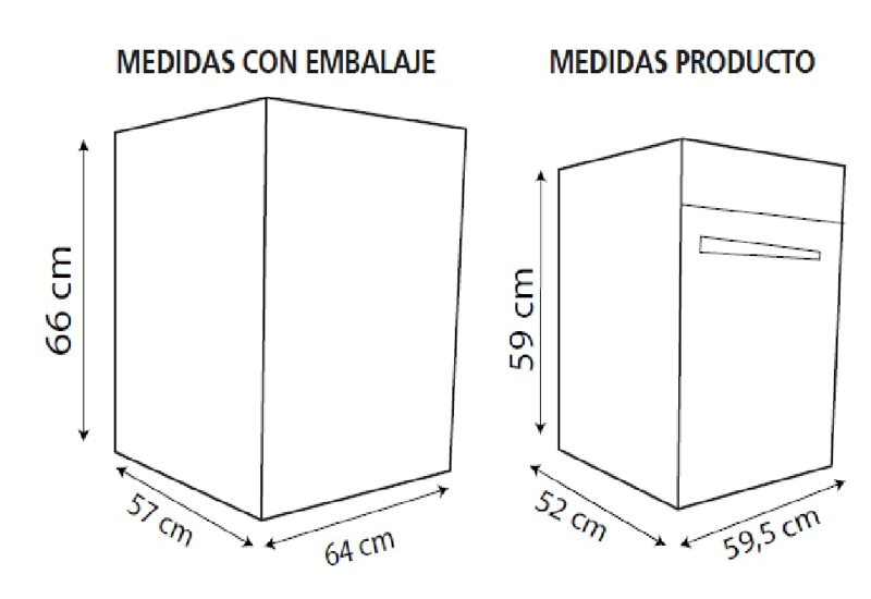 HORNO EMPOTRABLE SINDELEN 59LTS HE-7000NG - 4