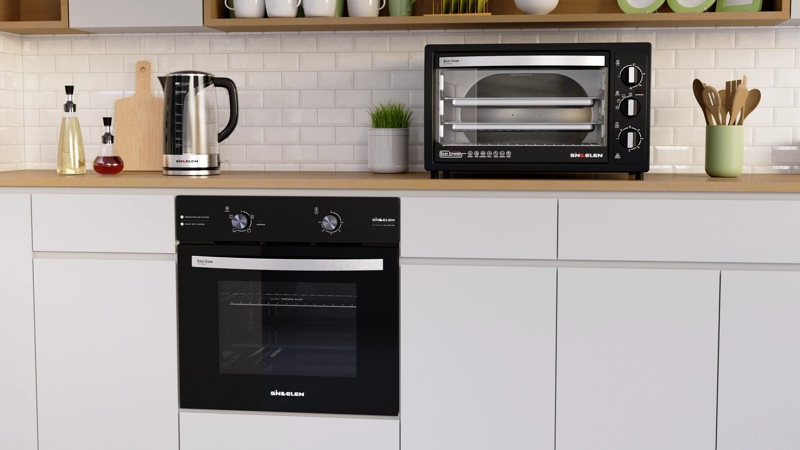 HORNO EMPOTRABLE SINDELEN 59LTS HE-7000NG - 6