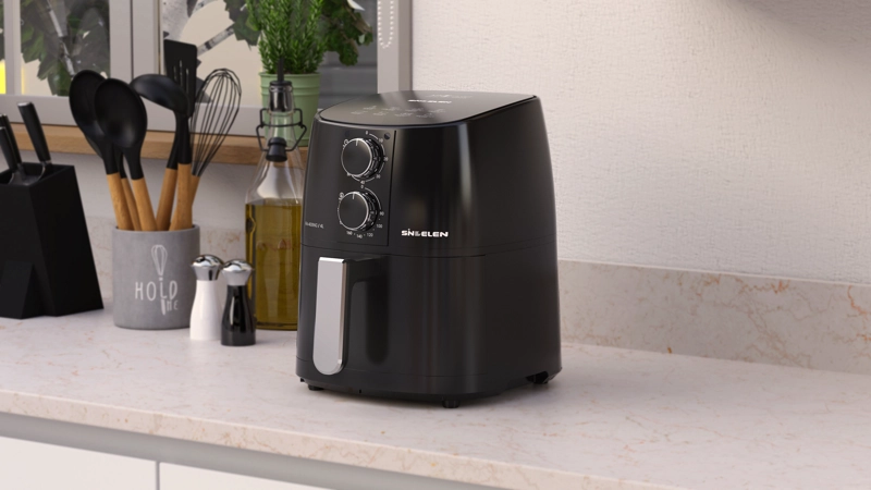 FREIDORA DE AIRE HEALTHY COOK FA-400NG - 3