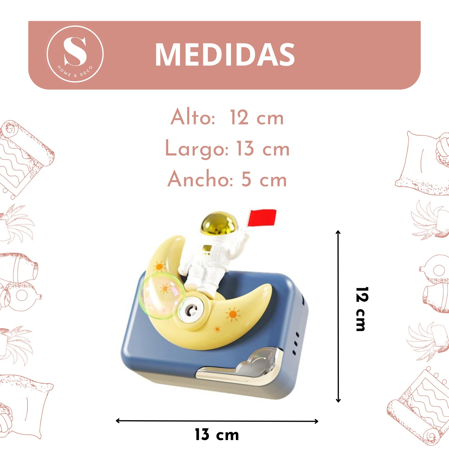 CAMARA LANZADORA DE BURBUJAS NIÑOS JUGUETES - 2