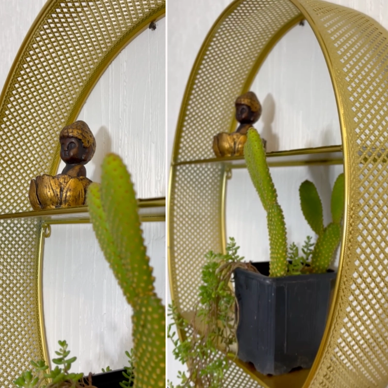 ESTANTE REPISA CIRCULAR DE 40 CM - 5