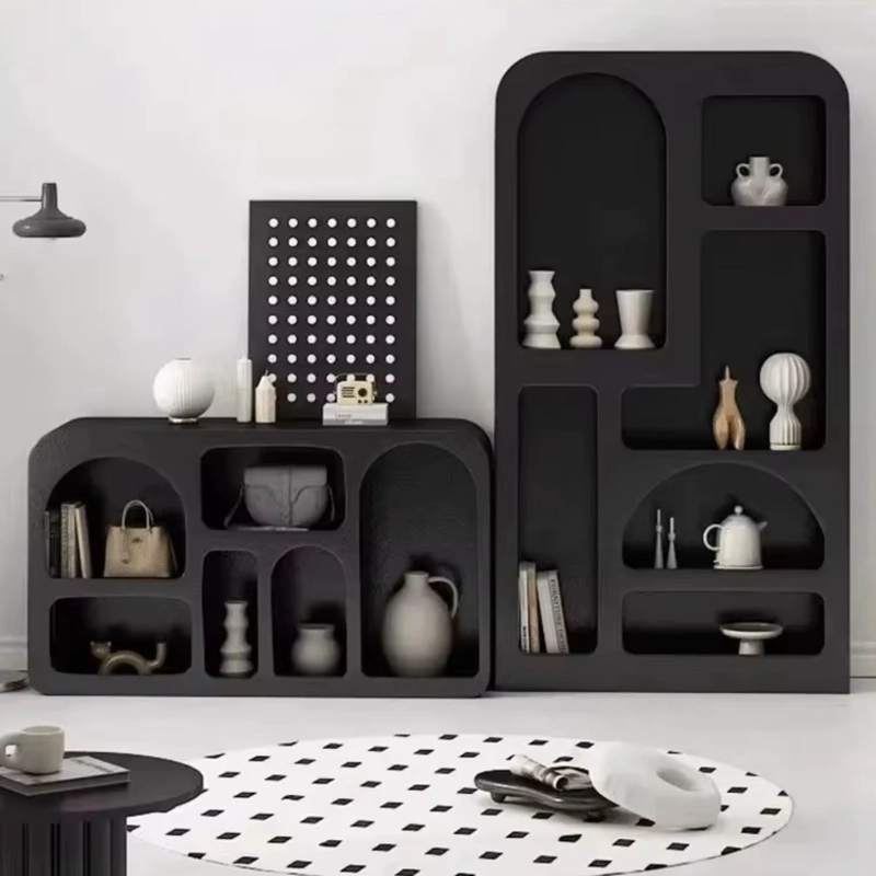 ESTANTE ORGANIZADOR GEOME TRICO BOGEN NEGRO GRANDE - 2