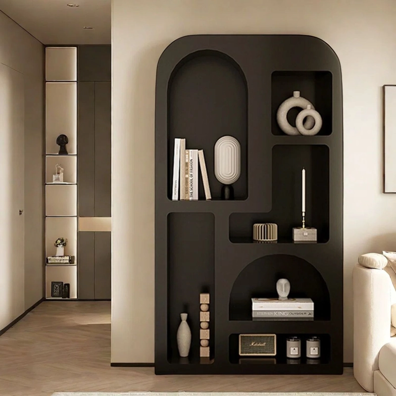 ESTANTE ORGANIZADOR GEOME TRICO BOGEN NEGRO GRANDE - 4