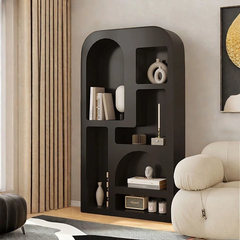 ESTANTE ORGANIZADOR GEOME TRICO BOGEN NEGRO GRANDE - 5
