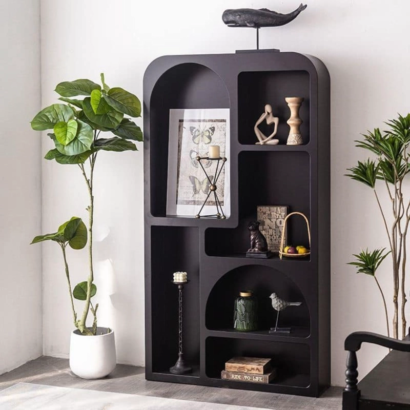 ESTANTE ORGANIZADOR GEOME TRICO BOGEN NEGRO GRANDE - 7