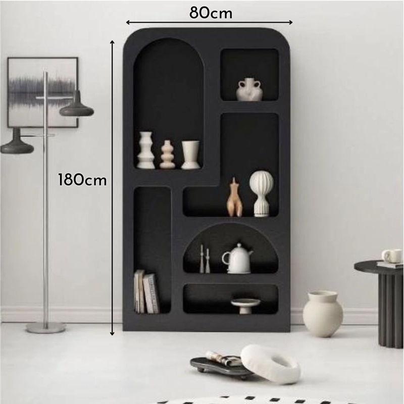 ESTANTE ORGANIZADOR GEOME TRICO BOGEN NEGRO GRANDE - 8