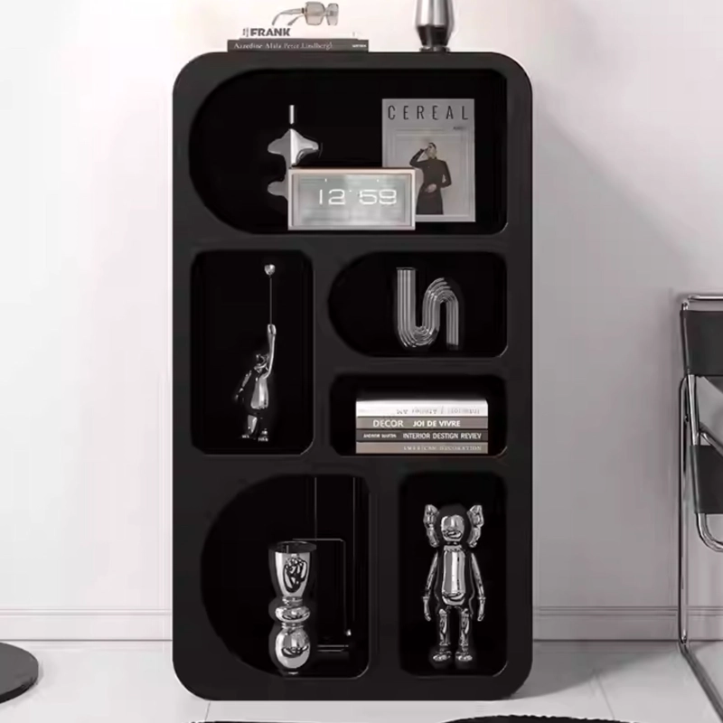 MUEBLE ARRIMO ORGANIZADOR GEOME TRICO BOGEN NEGRO MEDIANO - 6
