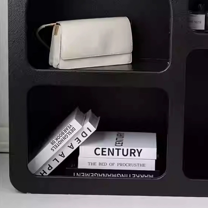 MUEBLE ARRIMO ORGANIZADOR GEOME TRICO BOGEN NEGRO MEDIANO - 7