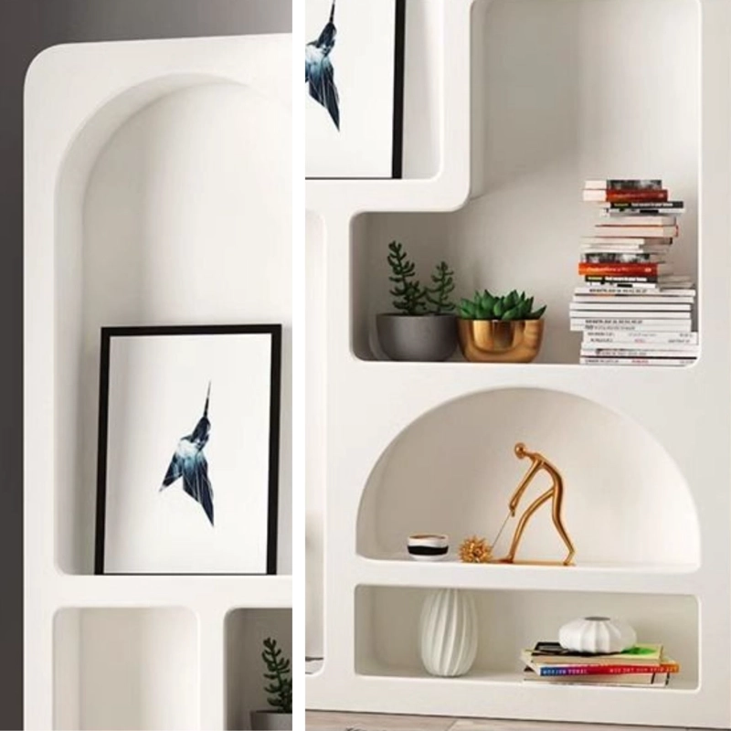 ESTANTE ORGANIZADOR GEOME TRICO BOGEN MARFIL GRANDE - 7