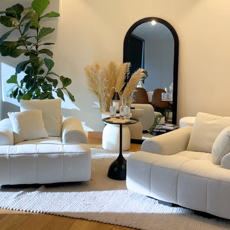 SOFA MODERNO POLTRONA BLANCO LOUNGE - 2