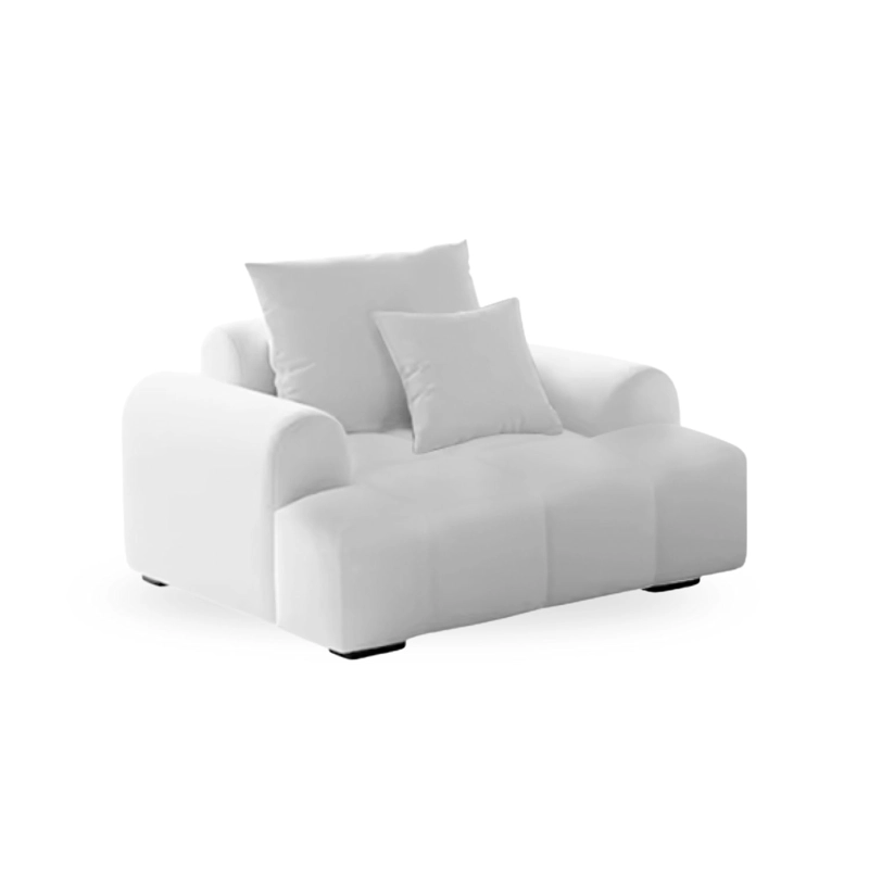 SOFA MODERNO POLTRONA BLANCO LOUNGE - 7
