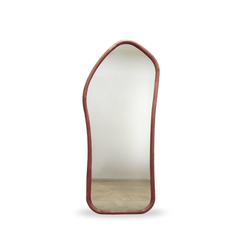 ESPEJO IRREGULAR CUERPO ENTERO MADERA COLOR ROBLE 180X80CM - 8