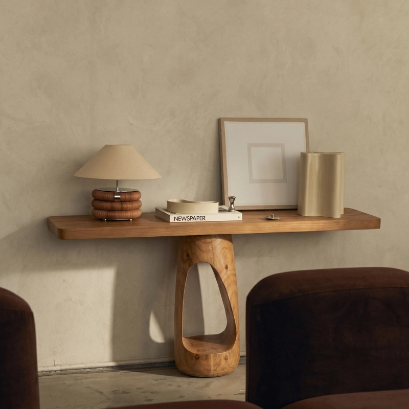 MESA ARRIMO NIDO MADERA MACIZA ROBLE - 6