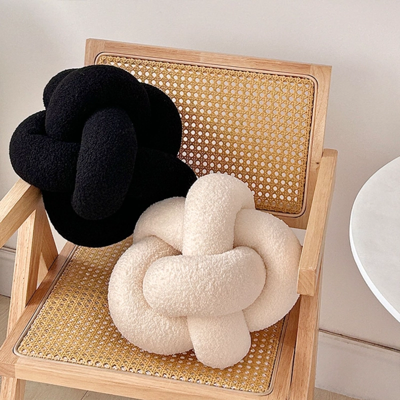 COJIN NUDO CREMA BOUCLE  DECO - 9