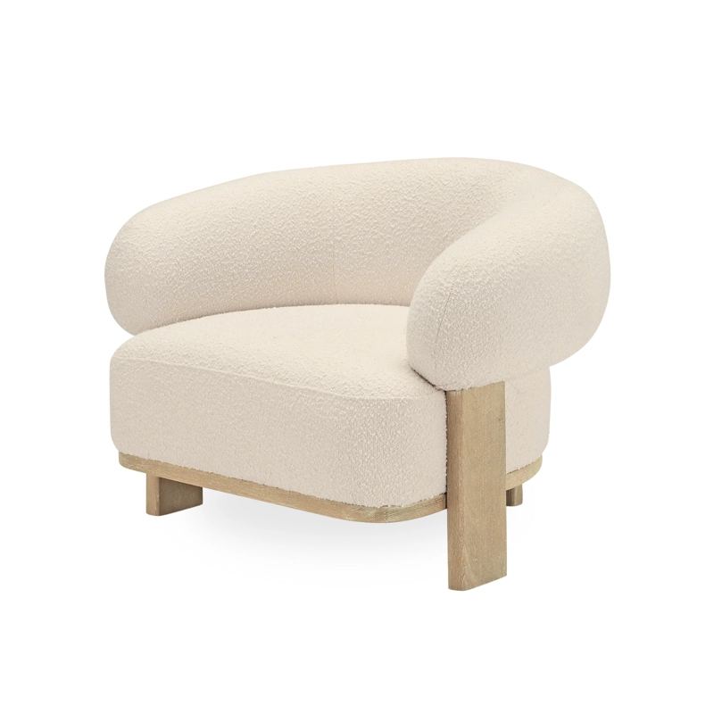 SOFA POLTRONA SESSEL SHERPA CREMA - 9