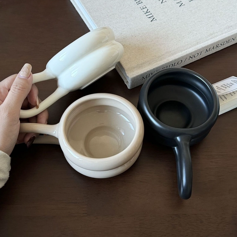 TAZA DE CERAMICA BLANCA 250 ML - 5