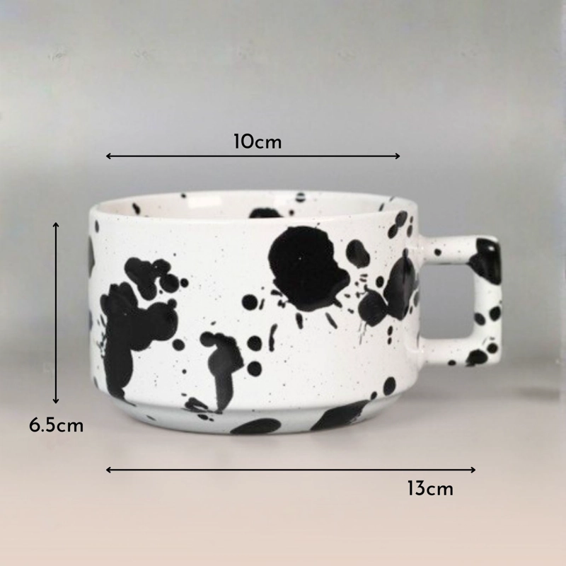 TAZA DE CERAMICA COW PAINT DE 250 ML - 3