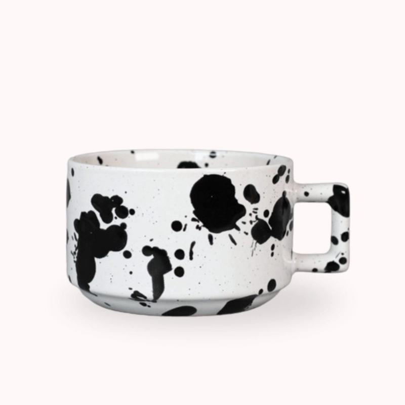 TAZA DE CERAMICA COW PAINT DE 250 ML - 4