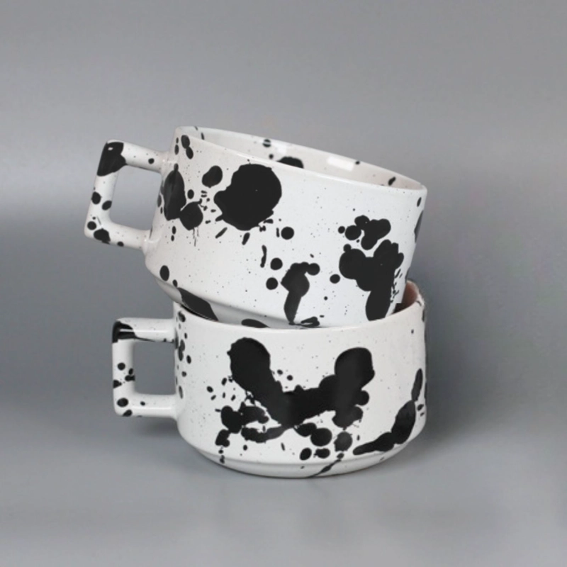 TAZA DE CERAMICA COW PAINT DE 250 ML - 7