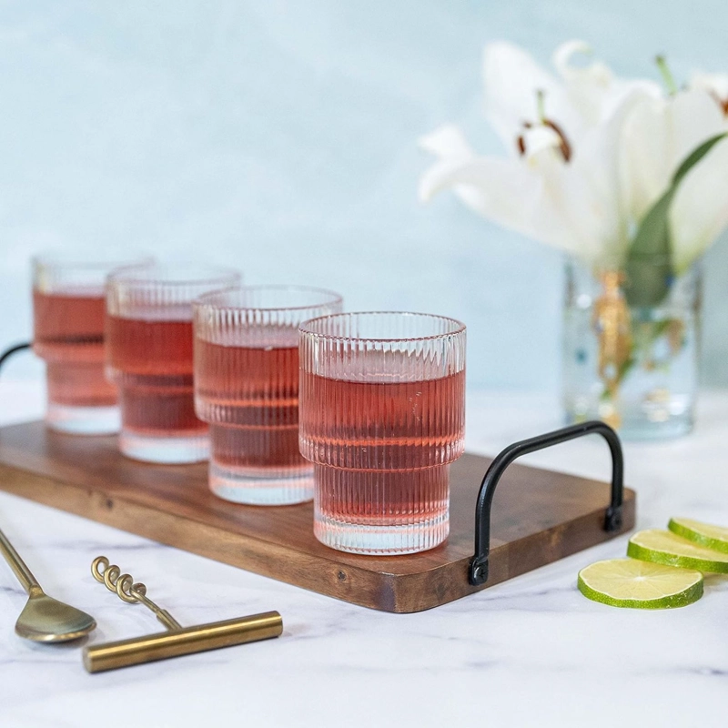 PACK DE 4 VASOS DE VIDRIO HIGHBALL DE 180 ML - 2
