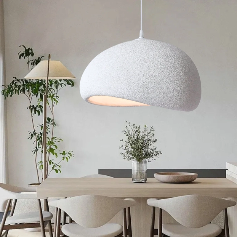 LAMPARA DE TECHO WABI SABI CREMA 80CM - 1