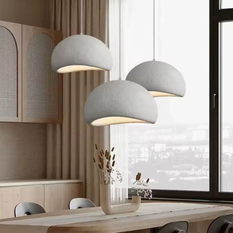 LAMPARA DE TECHO WABI SABI CREMA 80CM - 4
