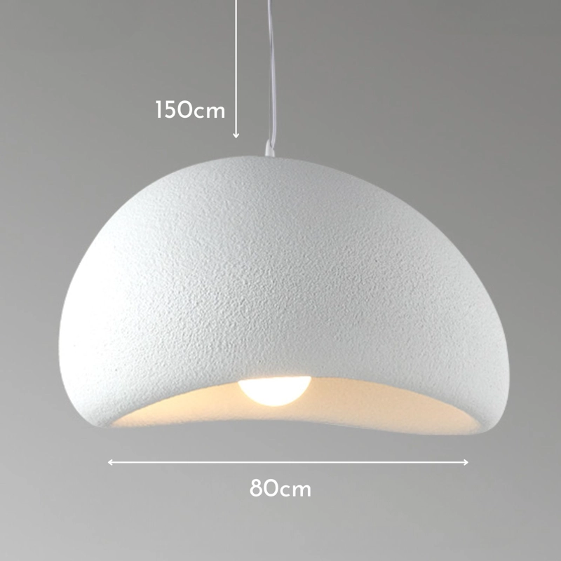 LAMPARA DE TECHO WABI SABI CREMA 80CM - 6