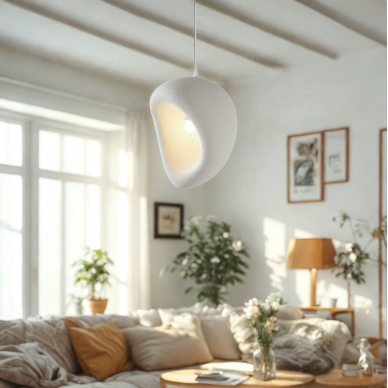 LAMPARA COLGANTE JAPANDI ZEN TEXTURA OVO - 6