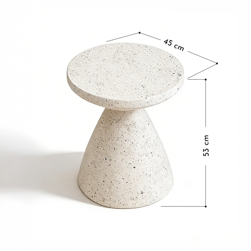 MESA LATERAL CONICA ESTILO NORDICO - 3