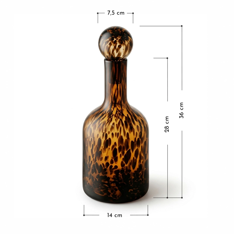 BOTELLA DECANTADORA DE VIDRIO 36 CM - 3