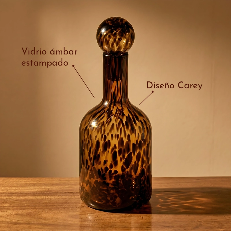 BOTELLA DECANTADORA DE VIDRIO 36 CM - 4