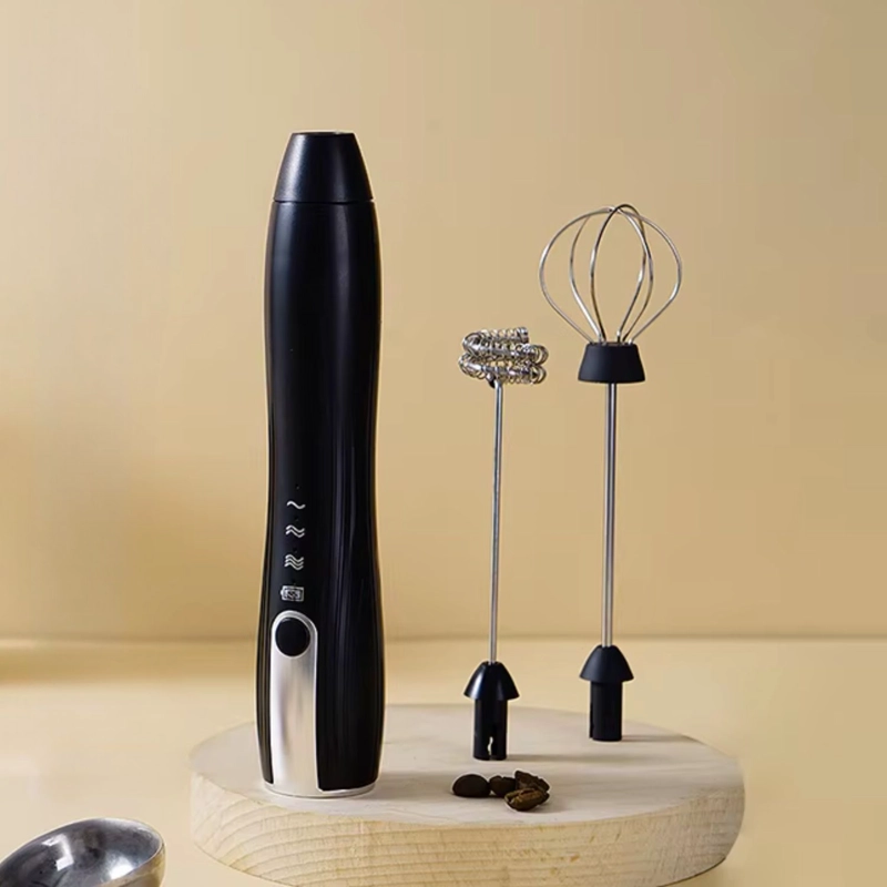 ESPUMADOR BATIDOR DE LECHE Y CAFE  INALAMBRICO CON SOPORTE - 3